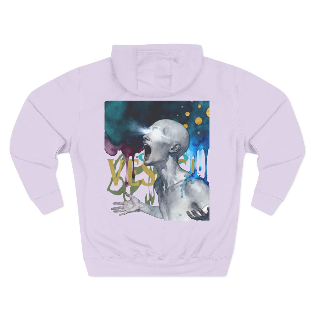 Vessel, Inspirational Three-Panel Fleece Hoodie -