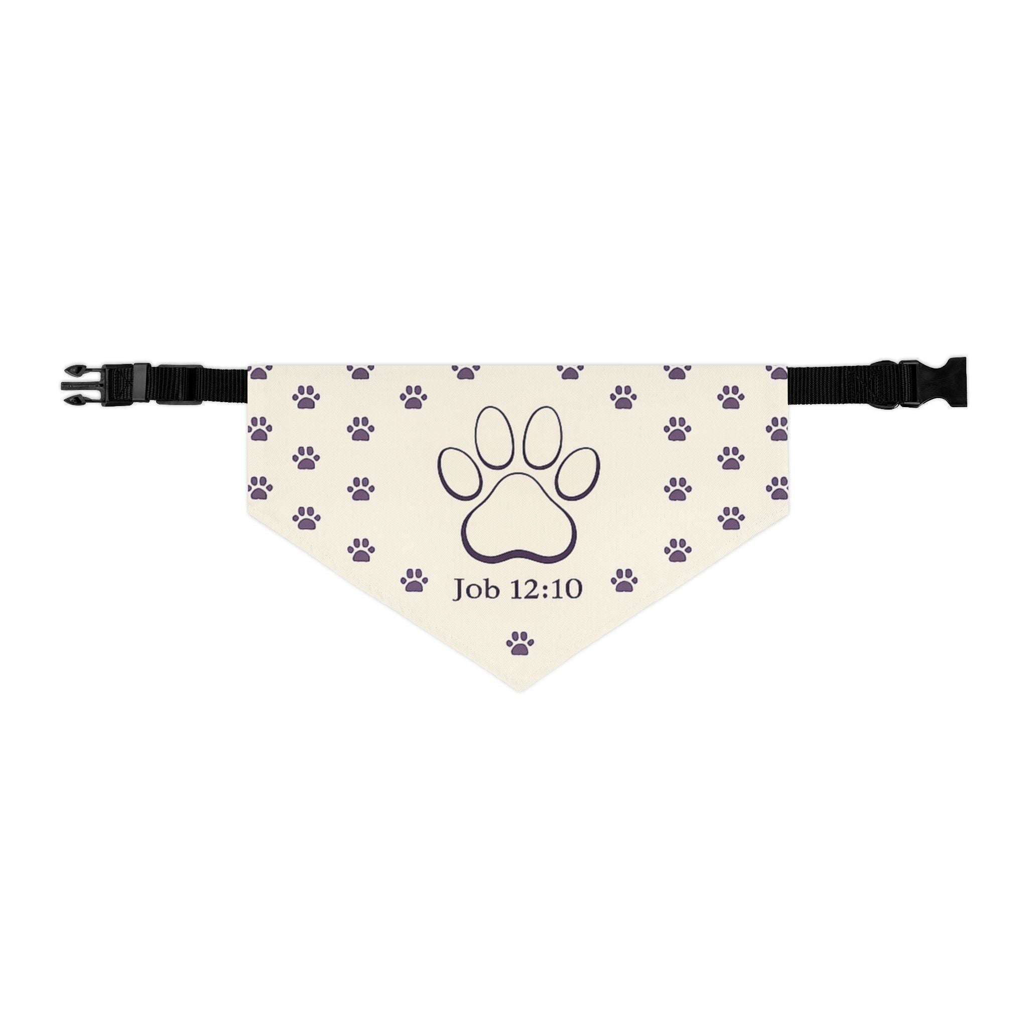 Faith Pet Bandana Collar — Matching Human Shirt Available