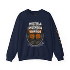 Orange Butterflies Multiple Sclerosis Awareness Sweatshirt
