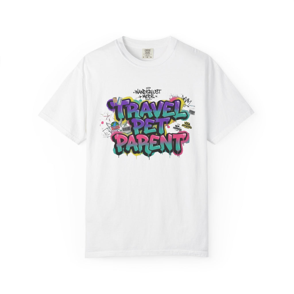 Pet Parent Travel T-Shirt — 'Travel Pet Parent' Design for Dog & Cat Lovers