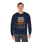 Orange Butterflies Multiple Sclerosis Awareness Sweatshirt