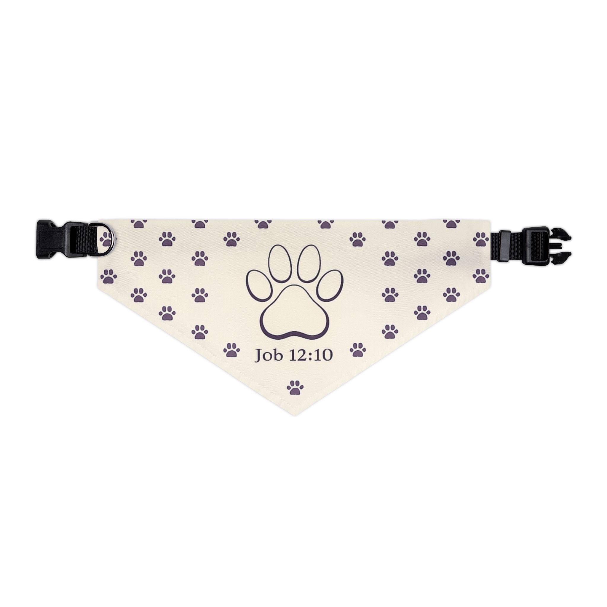 Faith Pet Bandana Collar — Matching Human Shirt Available