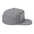 Dog Parent Goals Flat Bill Cap — Embroidered Pet Lover Snapback