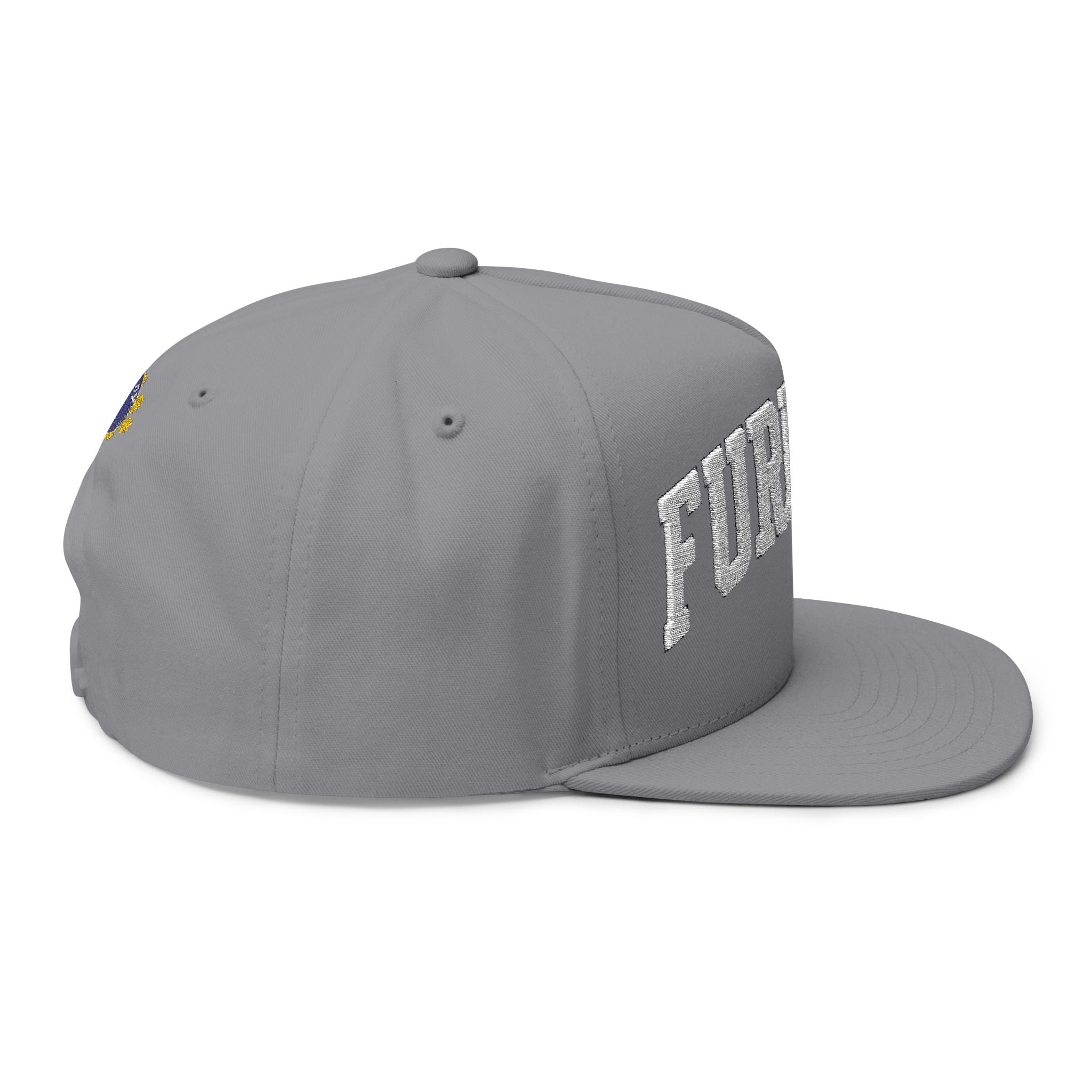 Dog Parent Goals Flat Bill Cap — Embroidered Pet Lover Snapback