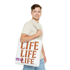 Life on Mars Tote Bag - UFO Space Exploration Design