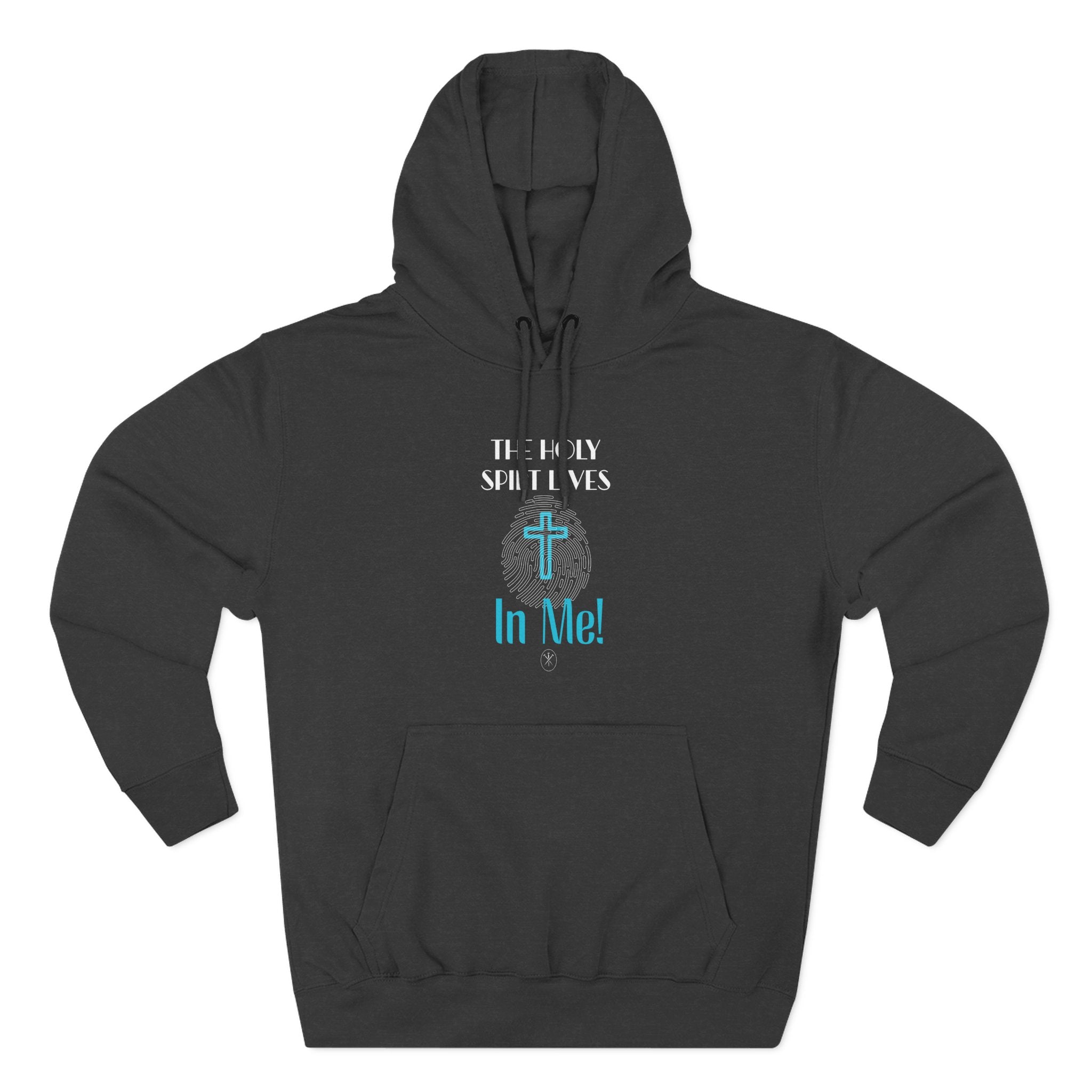 Holy Spirit Inspirational Fleece Hoodie - Faith Apparel