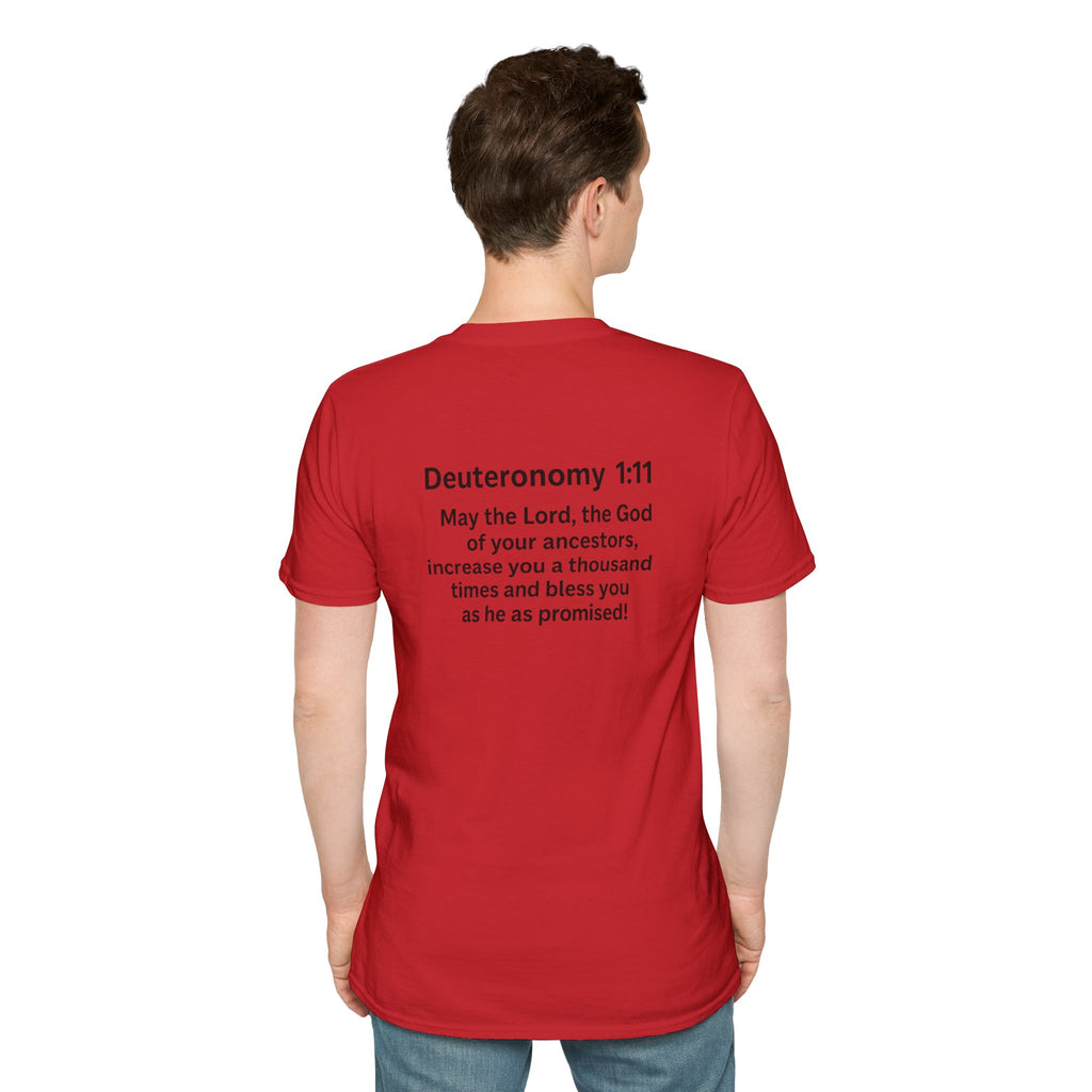 North Carolina Atlanta California Pet Bandana Tee — Matching Scripture on Back