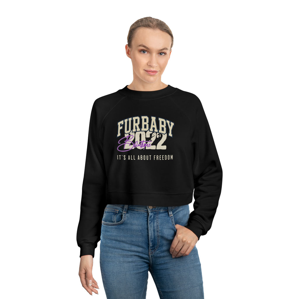 Furbaby Cropped Pullover — Cozy Pet Lover Sweatshirt
