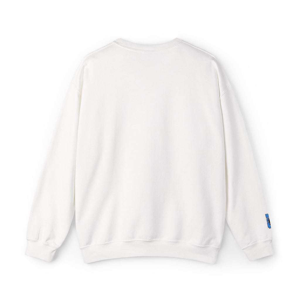 NC Paw Letterman Crewneck Sweatshirt —North Carolina Vintage School Spirit
