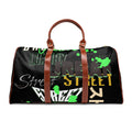 Waterproof Street Travel Bag – Graffiti Green Duffle