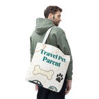 Travel Pet Tote Bag - Portable Carrier for Small Pets