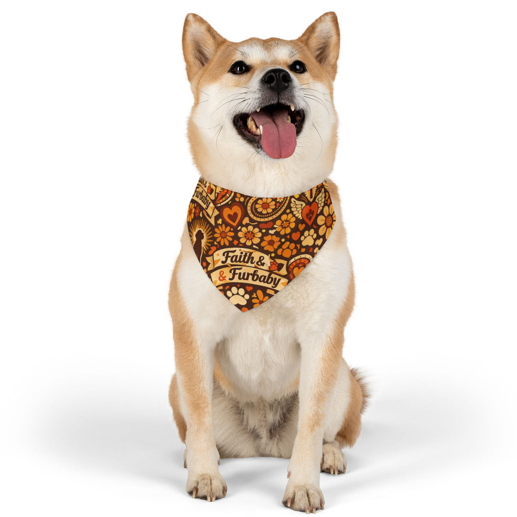 Pet Bandana Collar —Faith and Fur Stylish Bandana for Dogs & Cats