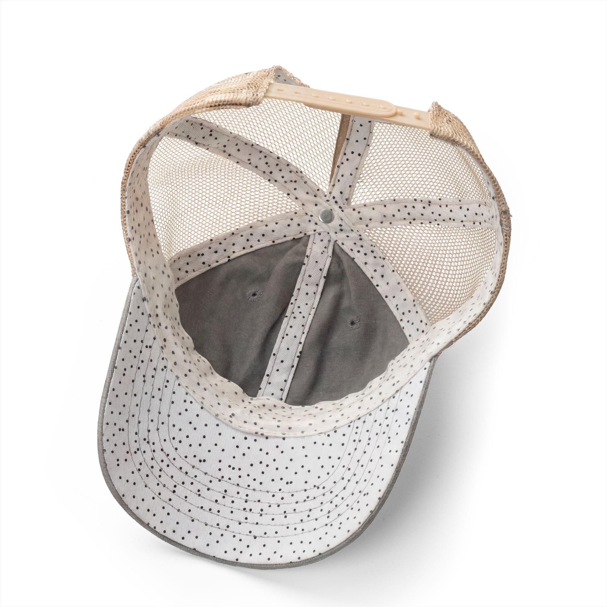 He cares for all, scripture paw print Women's Washed Mesh-Back Cap