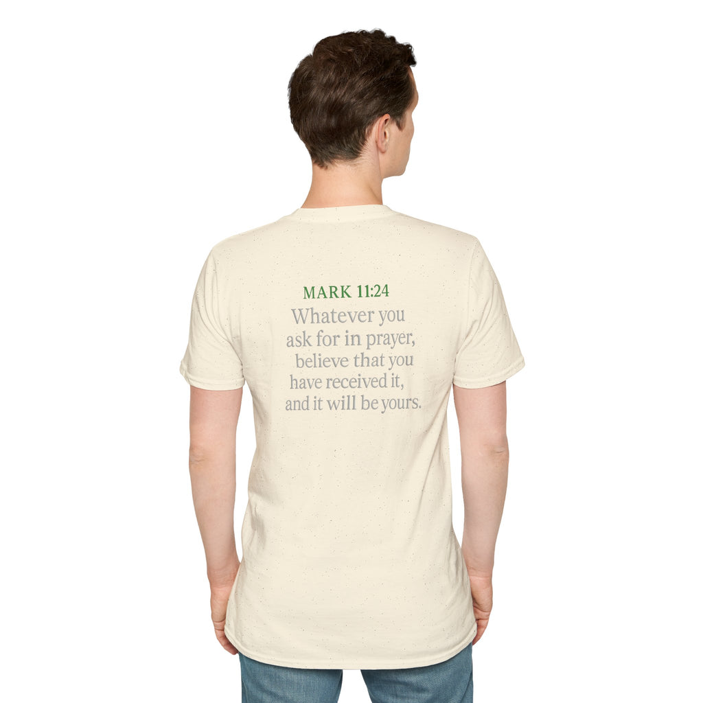 North Carolina Atlanta California Pet Bandana Tee — Matching Scripture on Back