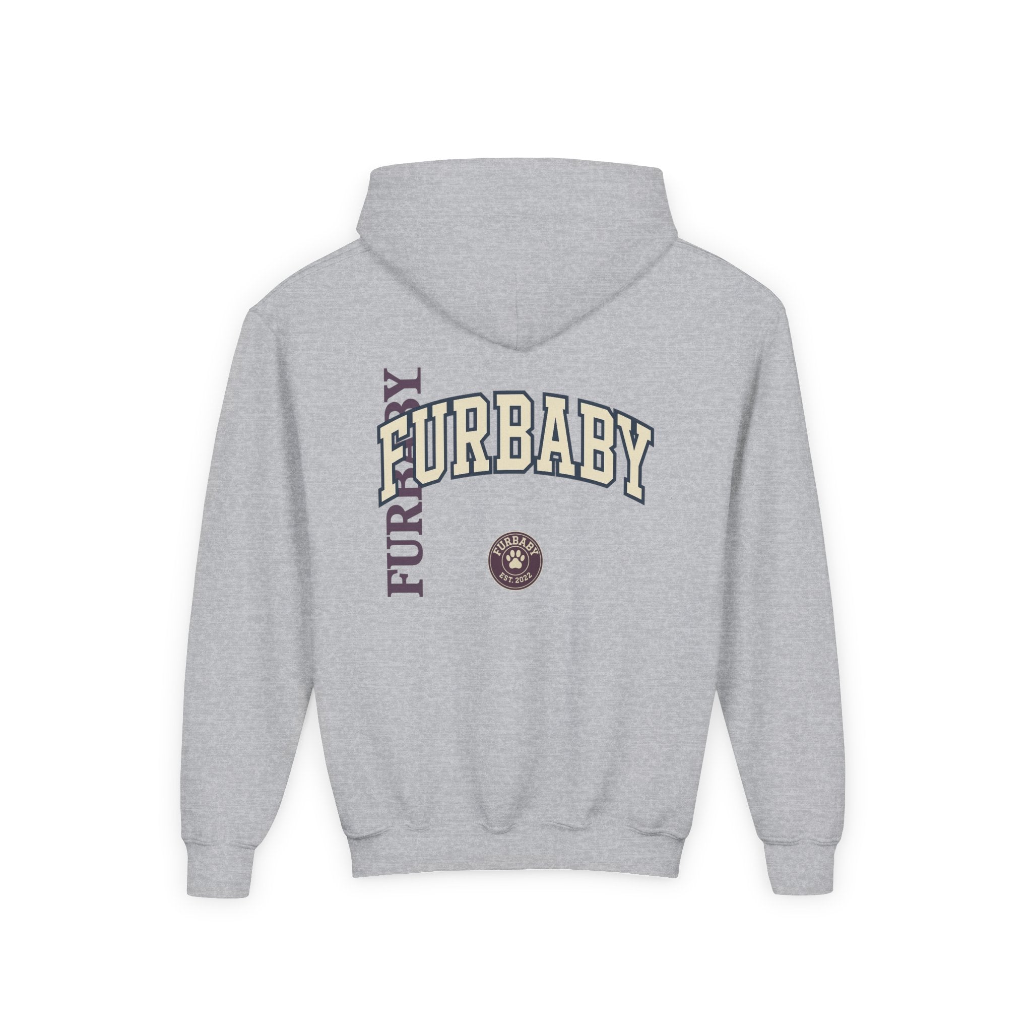 Furbaby Youth Hoodie — Cute Pet Lover Kids' Hooded Sweatshirt