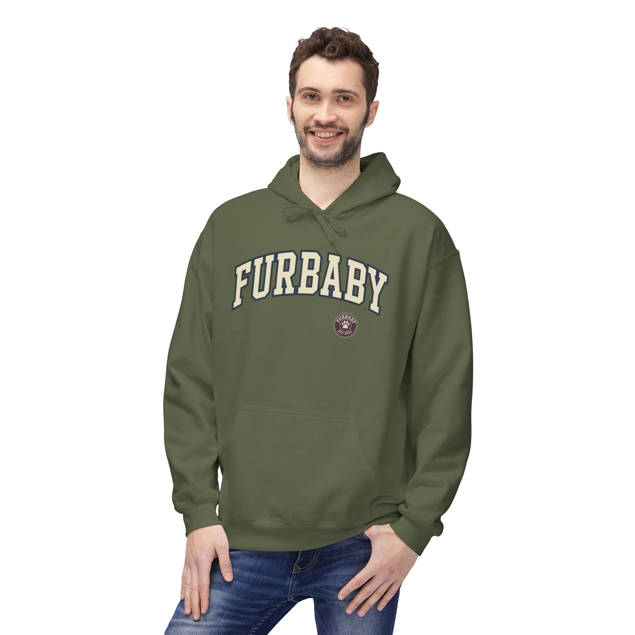 Furbaby Cozy Hoodie — Retro Pet Lover Pullover