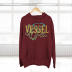 Vessel, Inspirational Three-Panel Fleece Hoodie -