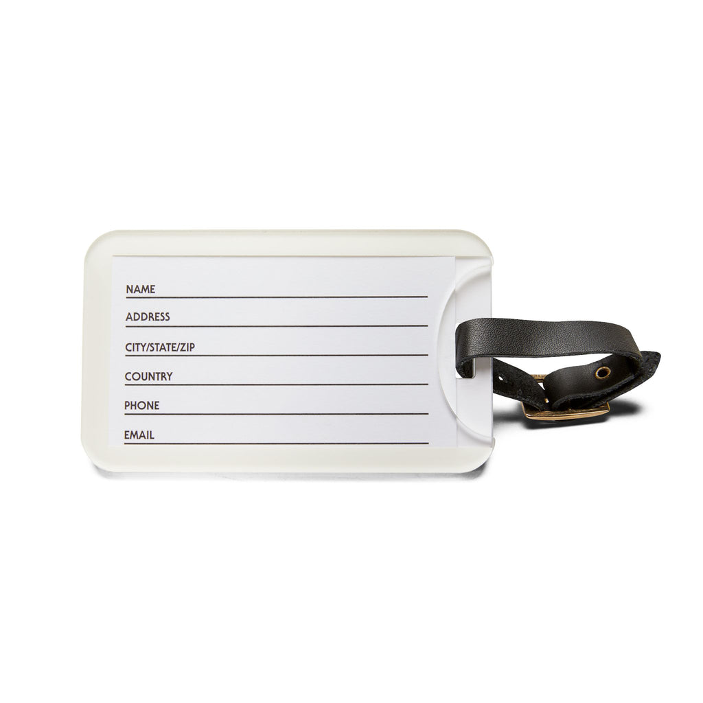 Monarch Butterfly Luggage Tag – Orange Travel ID Tag