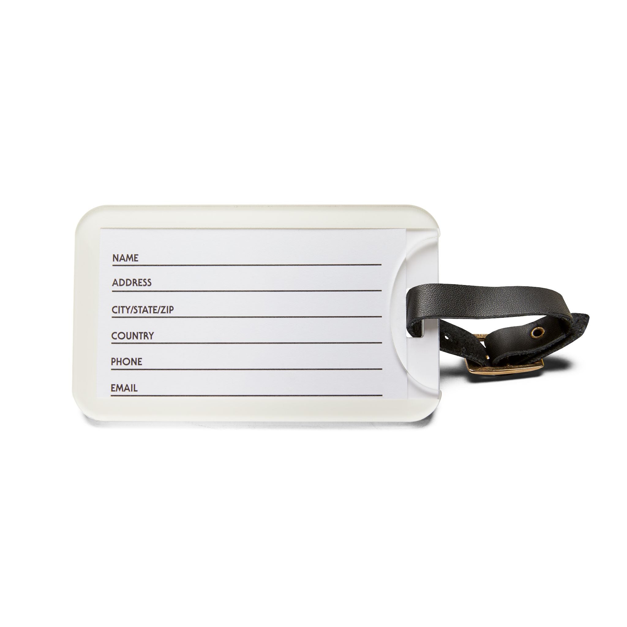 Monarch Butterfly Luggage Tag – Orange Travel ID Tag
