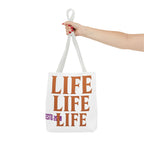 Life on Mars Tote Bag - UFO Space Exploration Design