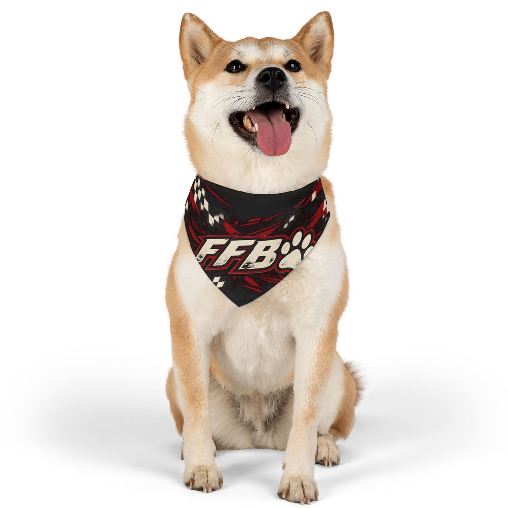 Fur Baby Pet Bandana Collar – Cute Paw Print Dog Scarf