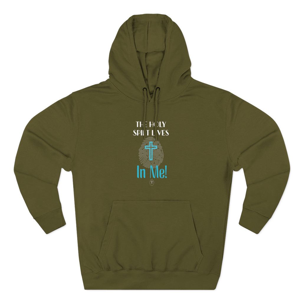 Holy Spirit Inspirational Fleece Hoodie - Faith Apparel