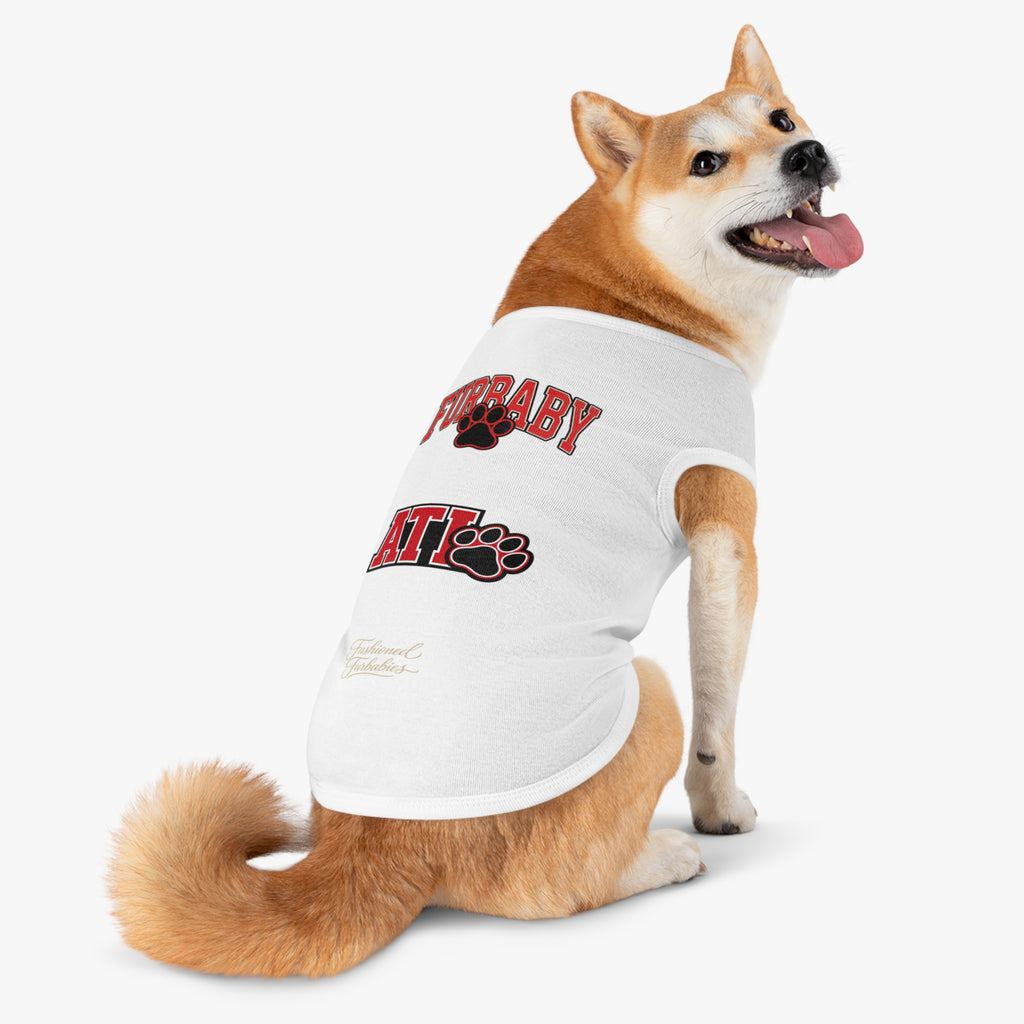 Furbaby ATL Dog Tank Top – Red Paw Atlanta Pet Shirt Matching