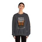 Orange Butterflies Multiple Sclerosis Awareness Sweatshirt