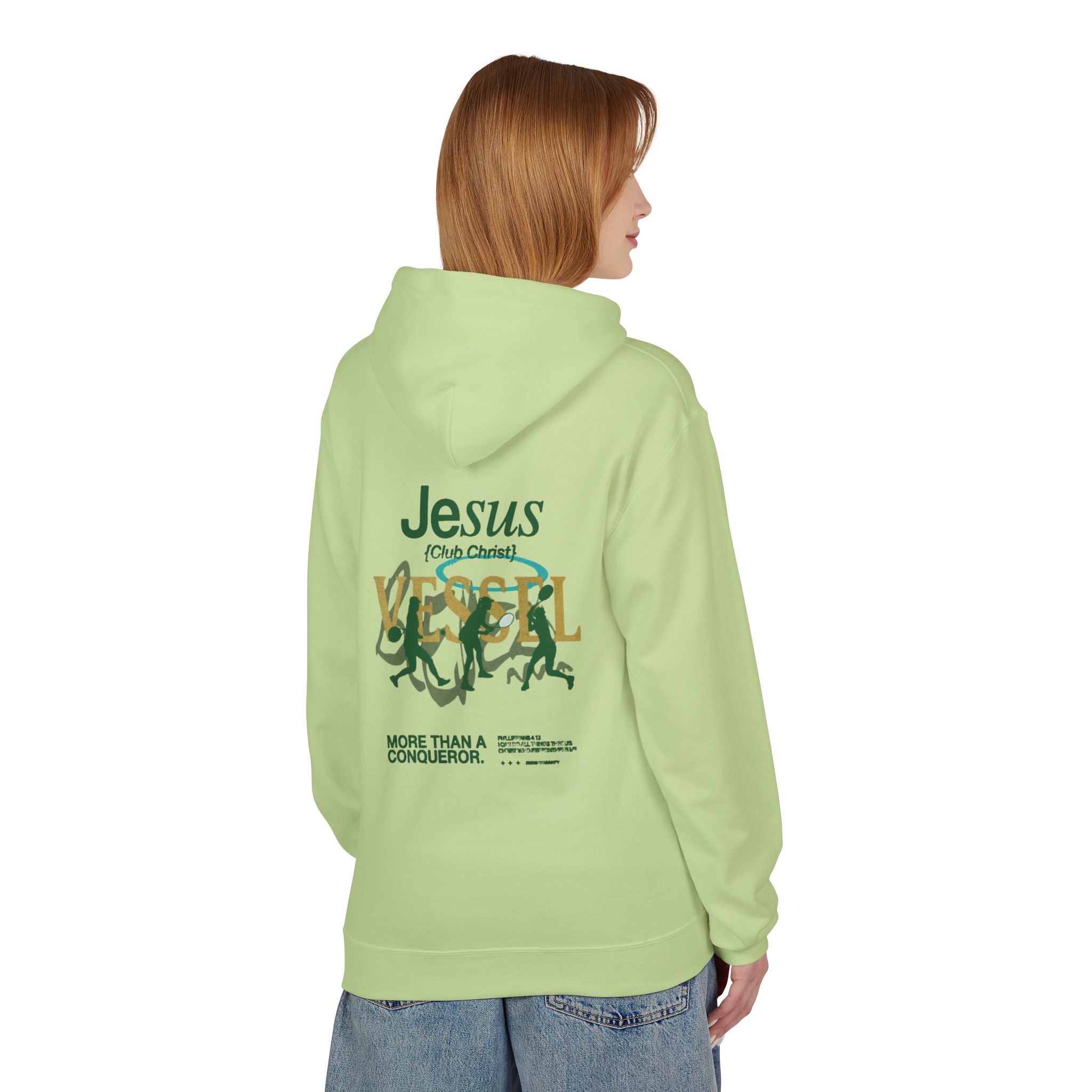 Jesus Athletic Club Hoodie — "Club Jesus" Graphic Hoodie