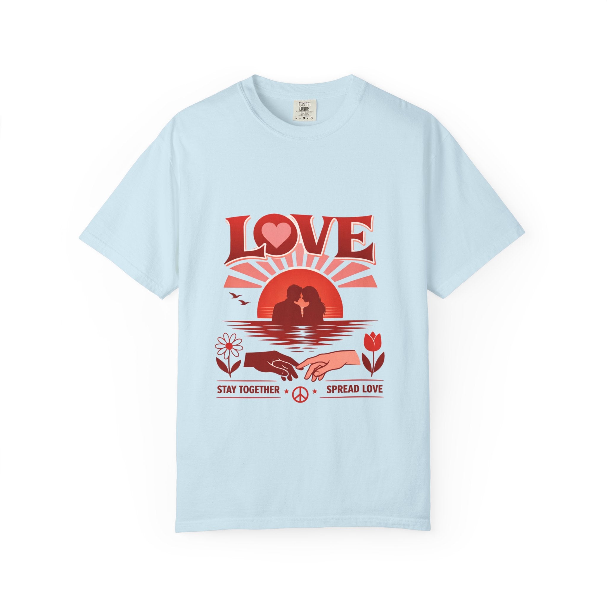 Love Graphic T‑Shirt — 'Stay Together, Spread Love' Retro