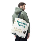 Travel Pet Tote Bag - Portable Carrier for Small Pets