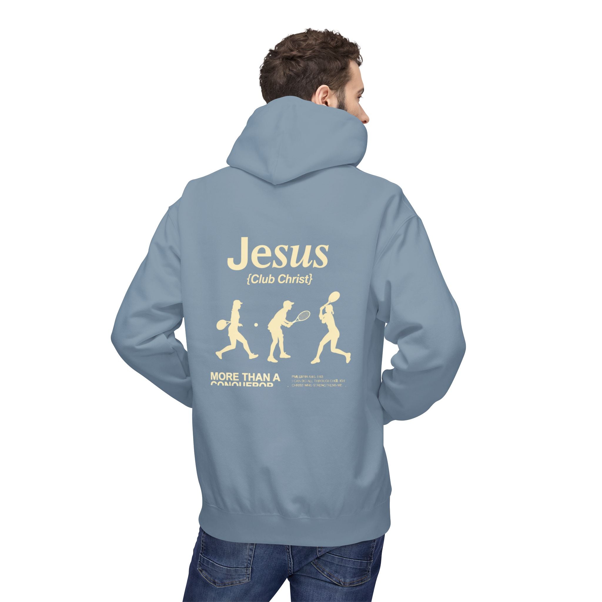 Jesus Athletic Club Hoodie — Faith Graphic Hoodie