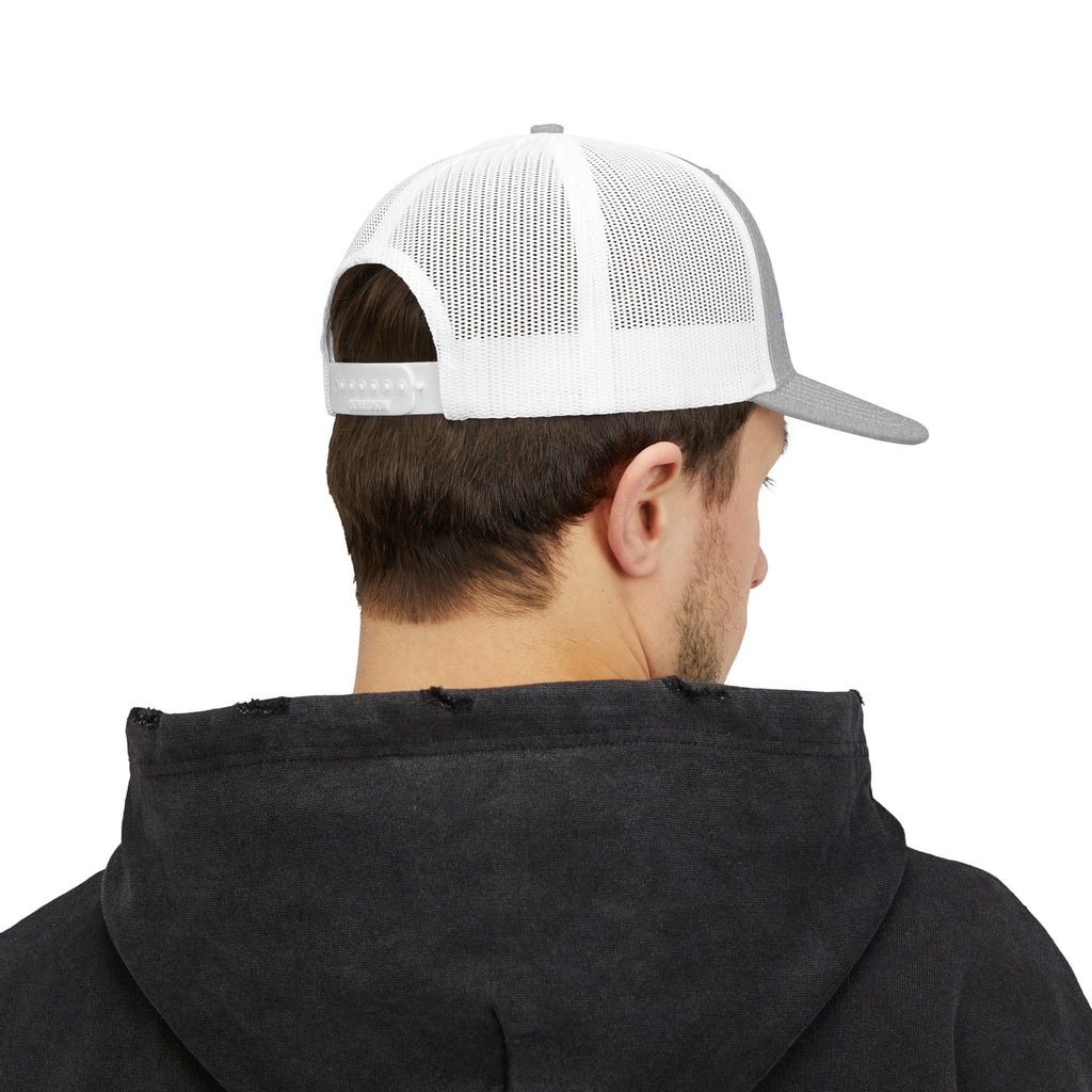 Democratic Blue Left Liberal Trucker Cap