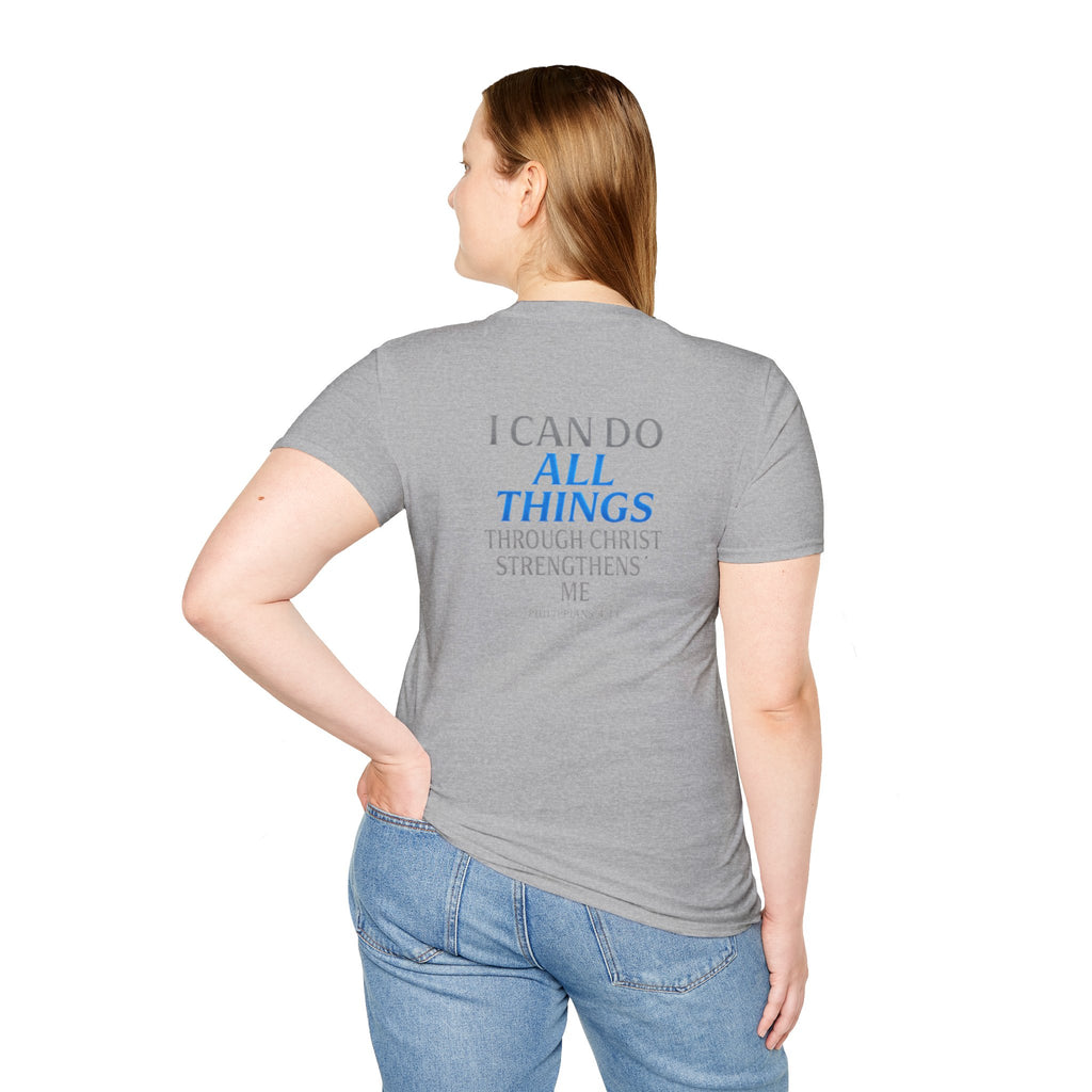 North Carolina Atlanta California Pet Bandana Tee — Matching Scripture on Back