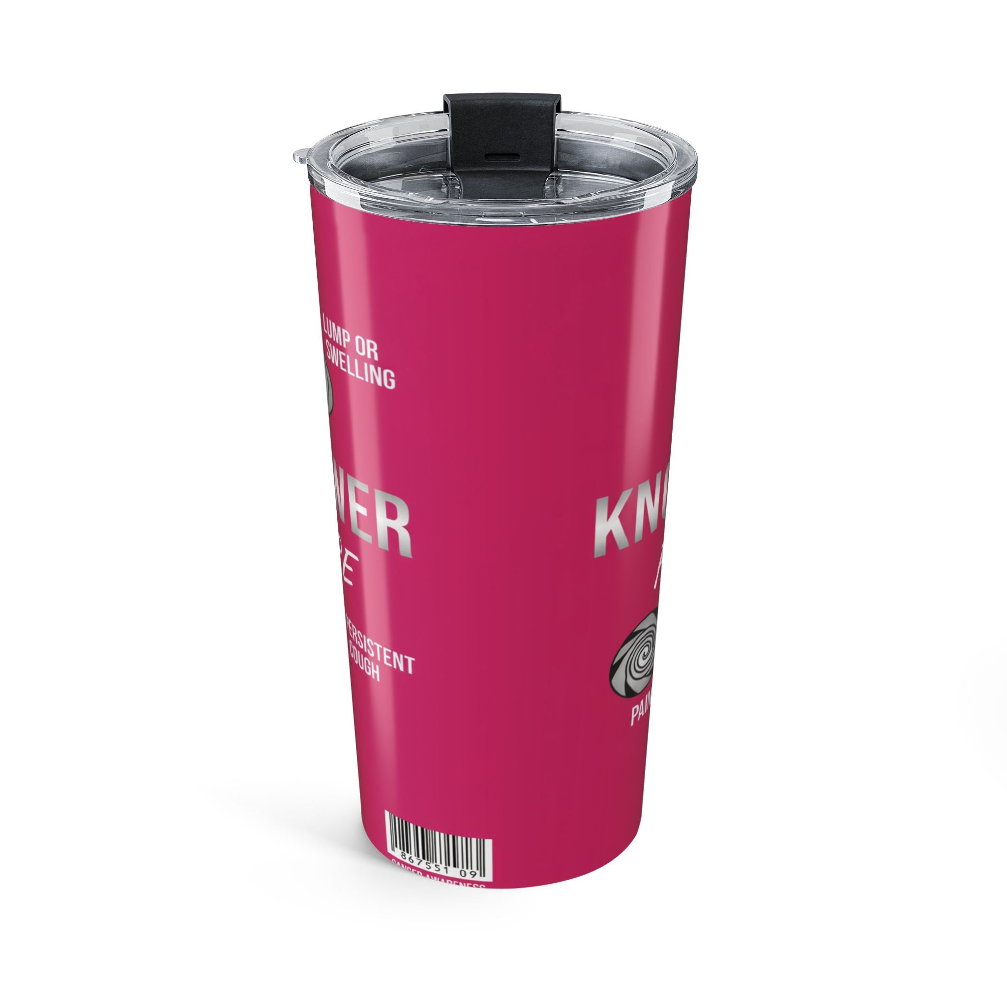 Cancer Support Awareness Tumbler 20oz - Inspirational Gift