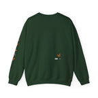 Orange Butterflies Multiple Sclerosis Awareness Sweatshirt