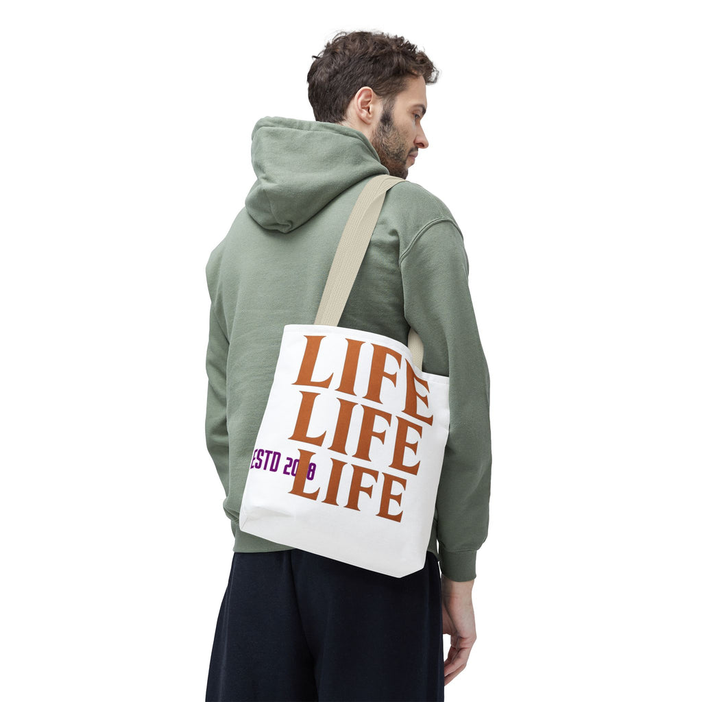 Life on Mars Tote Bag - UFO Space Exploration Design
