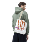 Life on Mars Tote Bag - UFO Space Exploration Design