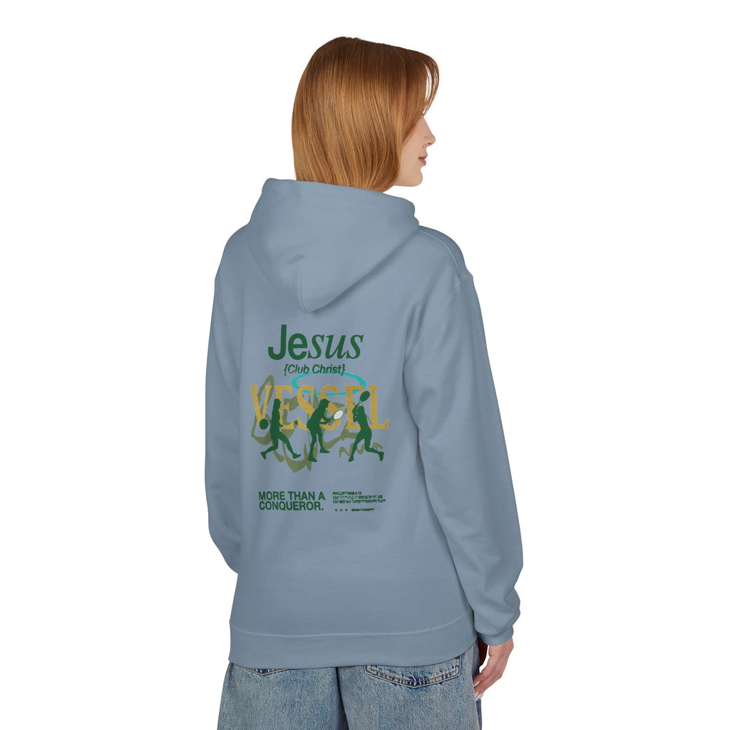 Jesus Athletic Club Hoodie — "Club Jesus" Graphic Hoodie