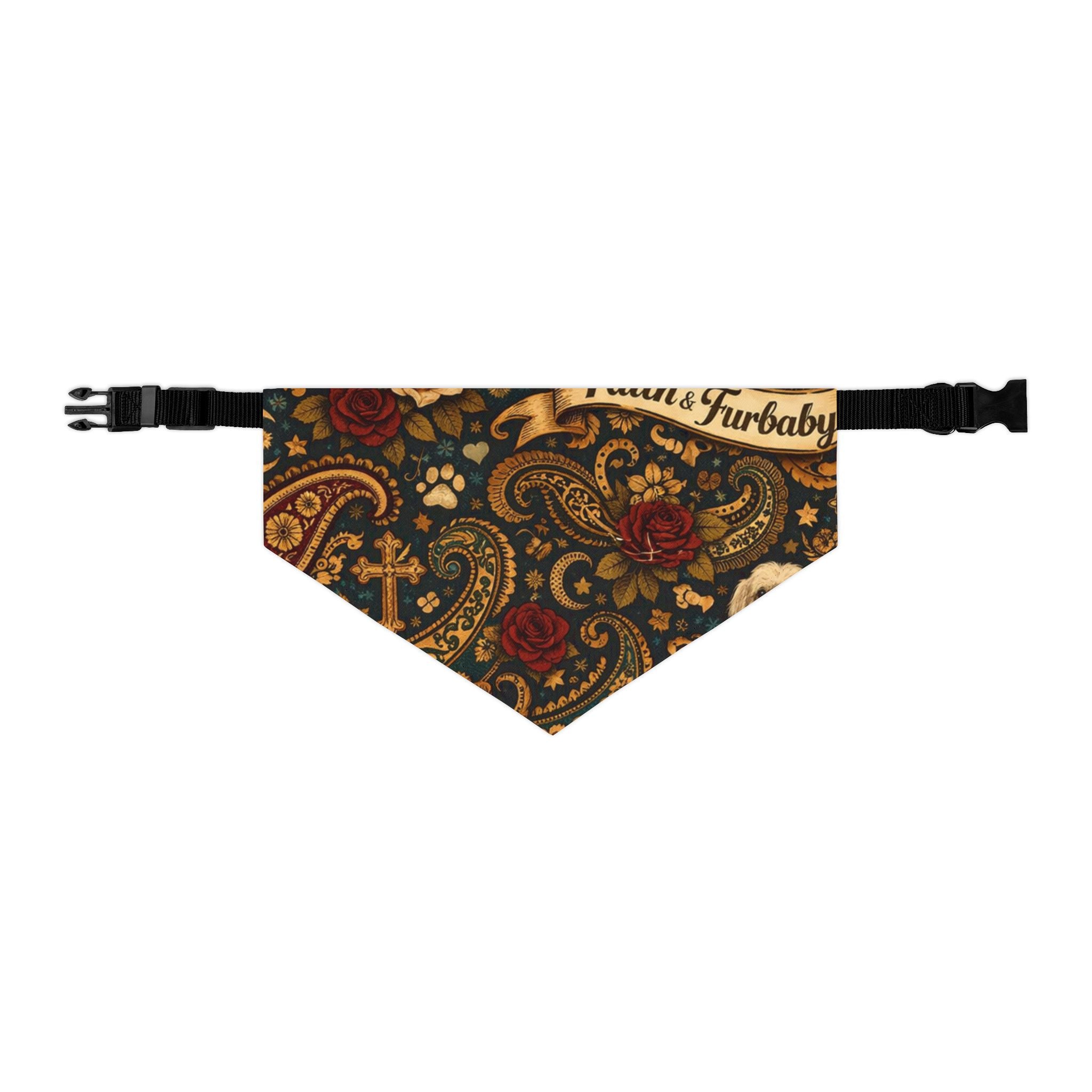 Pet Bandana Collar —Faith and Fur Stylish Bandana for Dogs & Cats