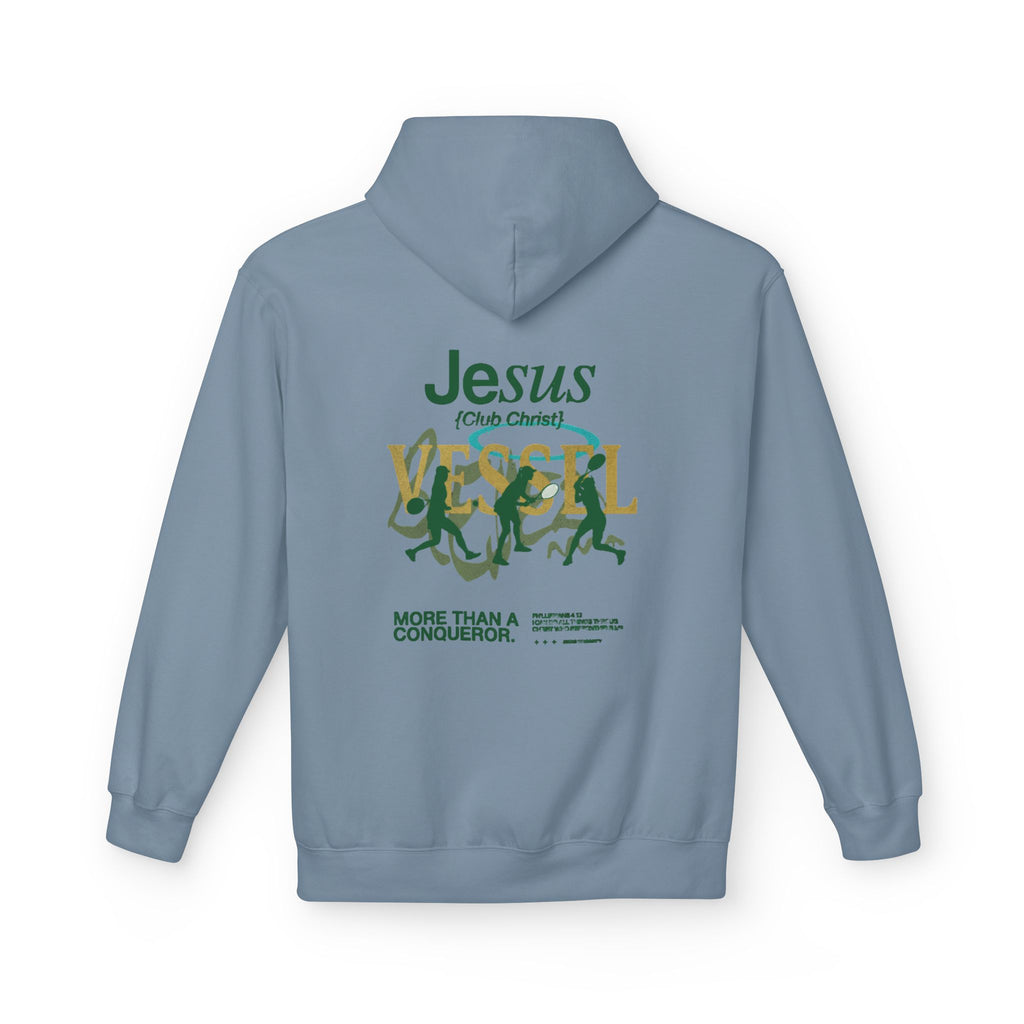 Jesus Athletic Club Hoodie — "Club Jesus" Graphic Hoodie