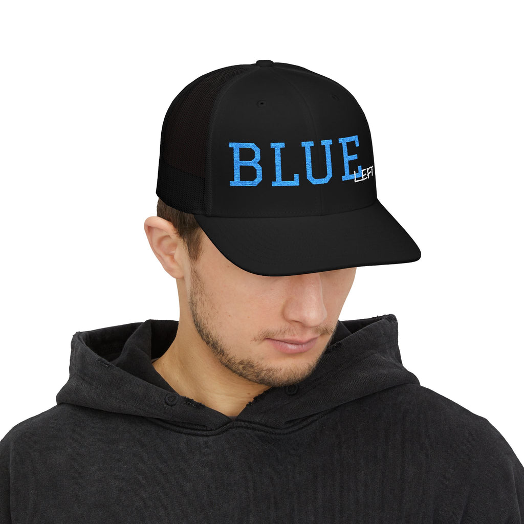 Democratic Blue Left Liberal Trucker Cap