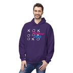 Tic Tac Toe Trinity Hoodie - God Jesus Holy Spirit