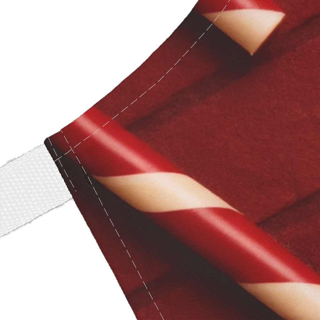 Festive Bow Tie Apron, Christmas Cooking Gift, Holiday Baking Accessory, Chef's Apron, Kitchenware for Food Lovers