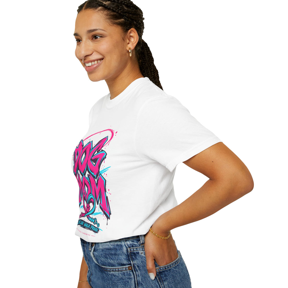 Dog Mom Graphic T-Shirt