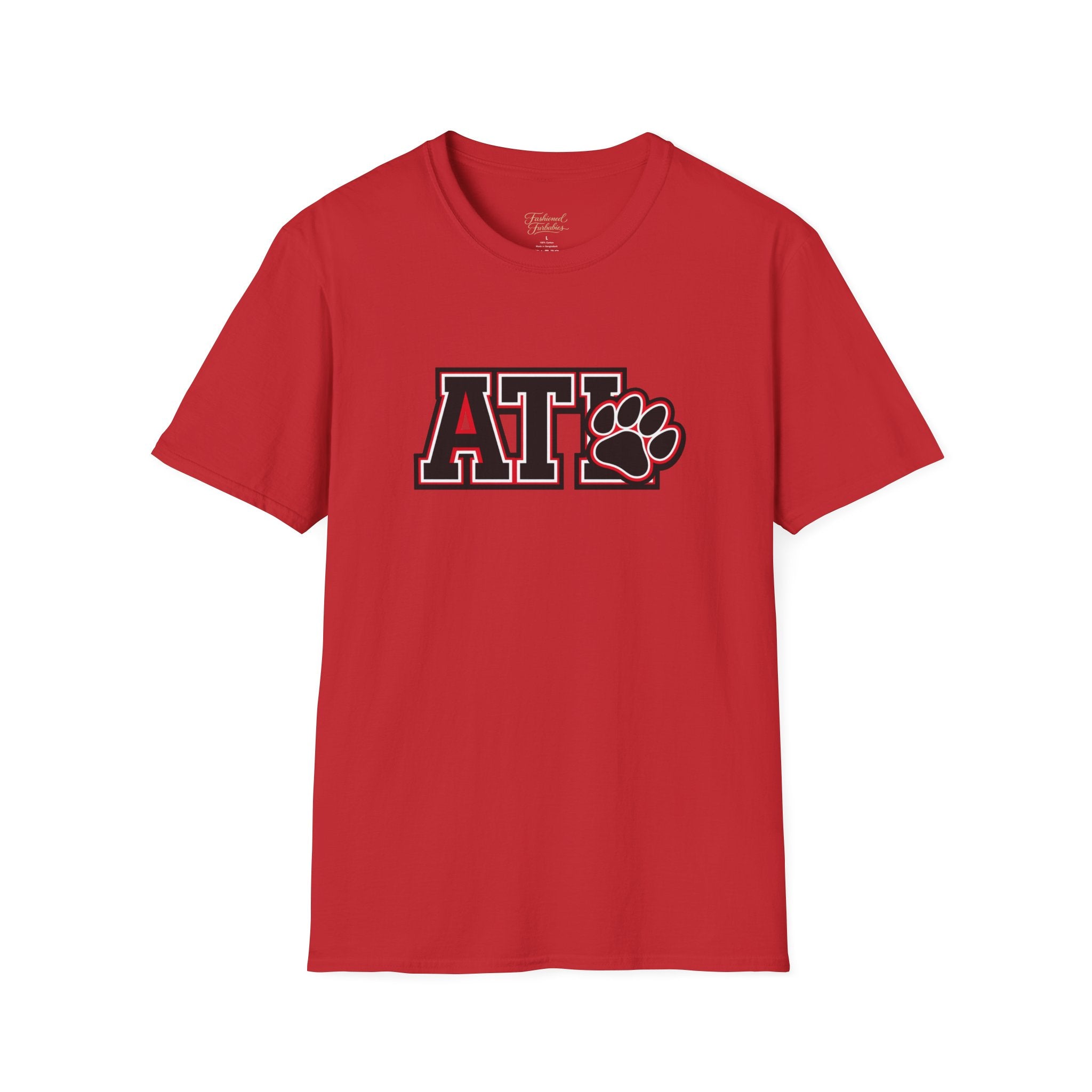 North Carolina Atlanta California Pet Bandana Tee — Matching Scripture on Back