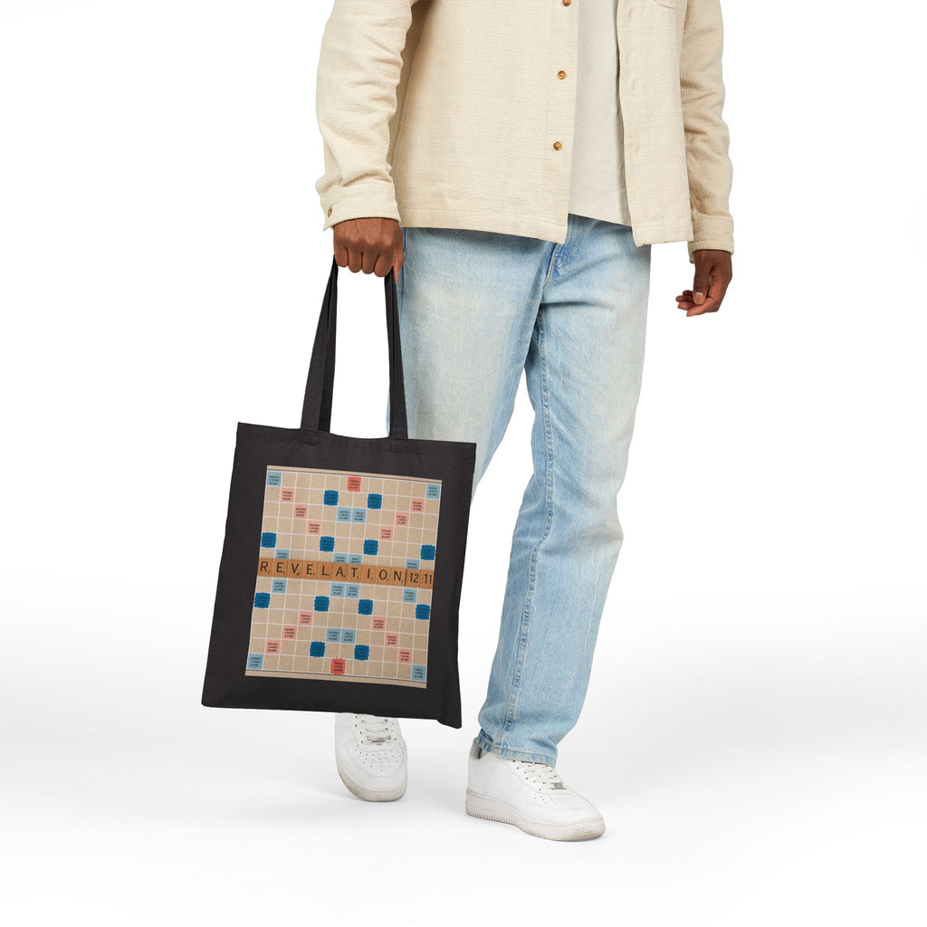Faithful Board Game Tote - Scripture Scrabble Design