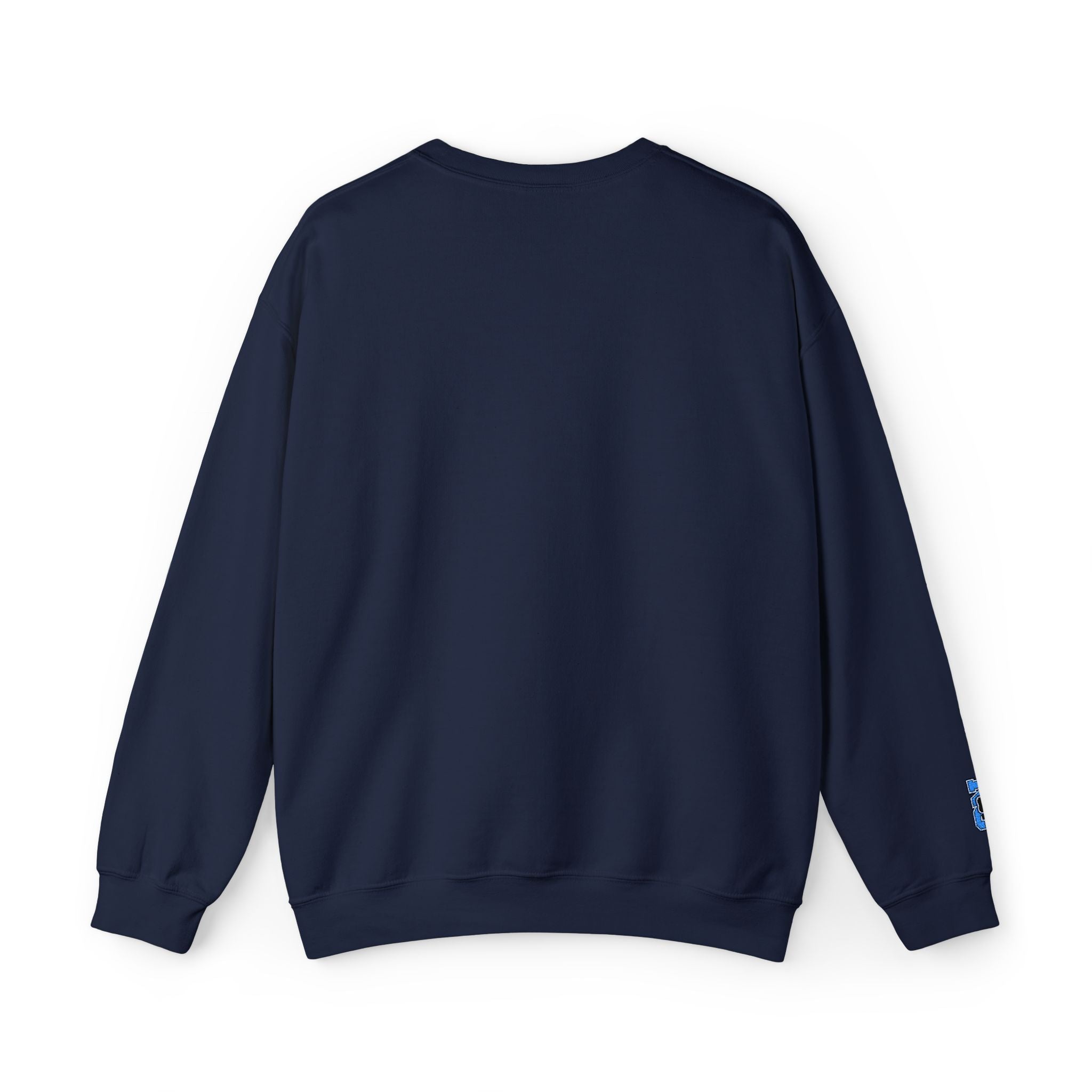 NC Paw Letterman Crewneck Sweatshirt —North Carolina Vintage School Spirit