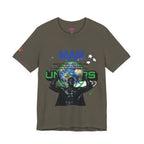 T-Shirt All Man, World on His Shoulders Trend Gift