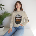 Orange Butterflies Multiple Sclerosis Awareness Sweatshirt